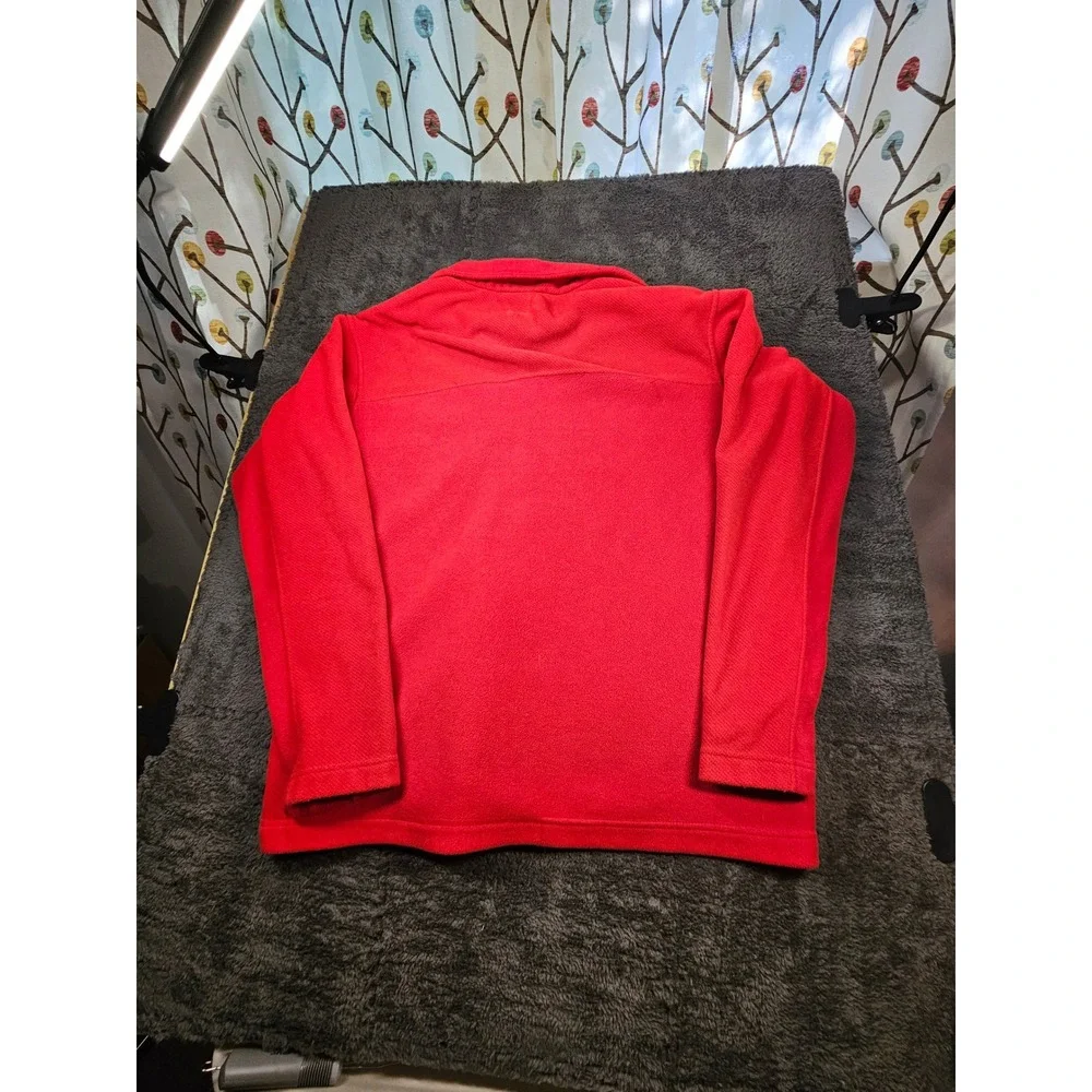 Patagonia Synchilla Fleece Jacket Mens XL Red Full Zip Midweight Outdoor Logo
